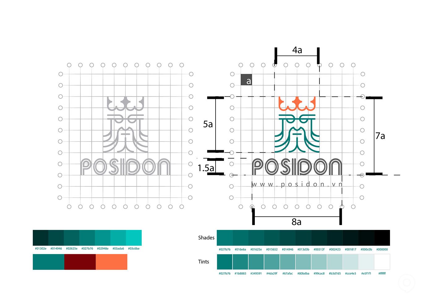 越南POSIDON咖啡館品牌設(shè)計欣賞(圖2)